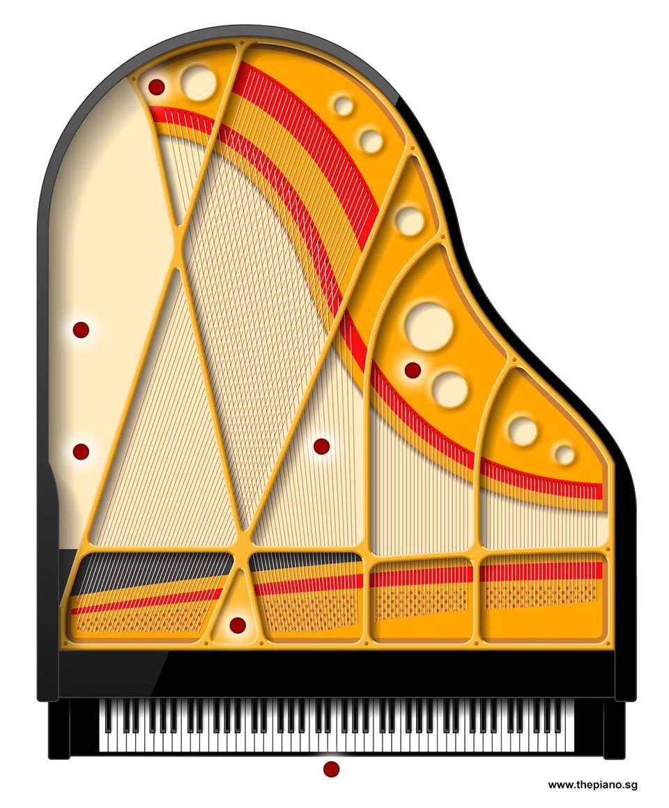 crown piano serial number