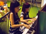 Pianovers Meetup #11, Crystal and Claris performing