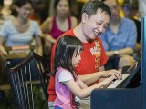 Pianovers Meetup #110 (CNY Themed), Emmy Koh, and Gavin Koh performing