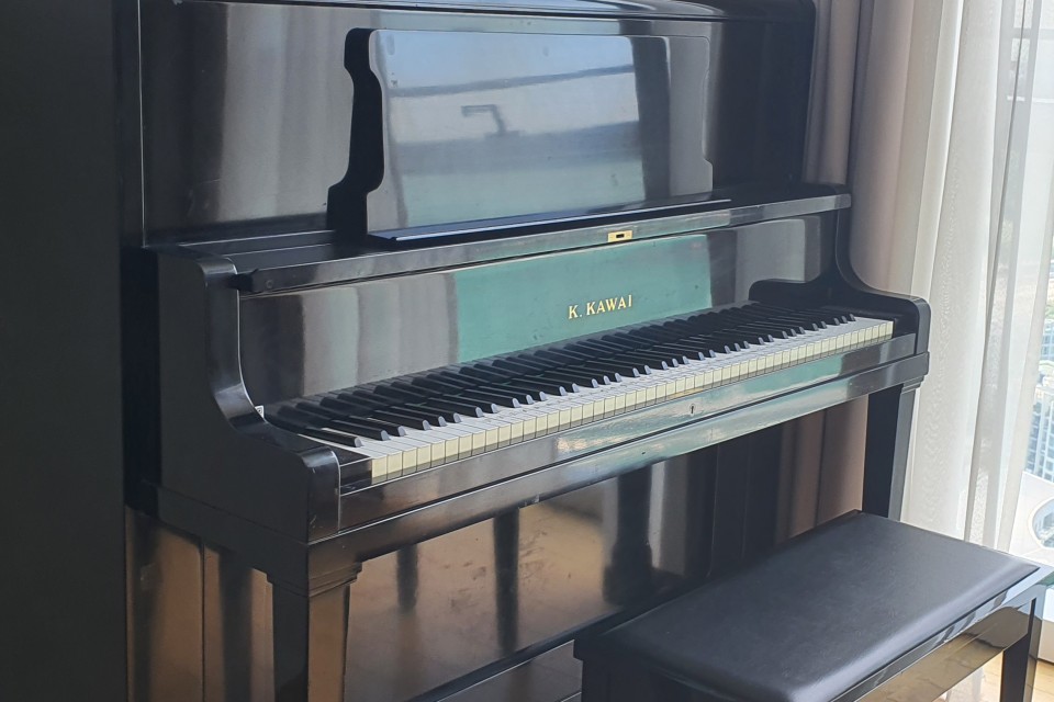 Kawai K48 (Japan) upright piano | Used Piano | ThePiano.SG